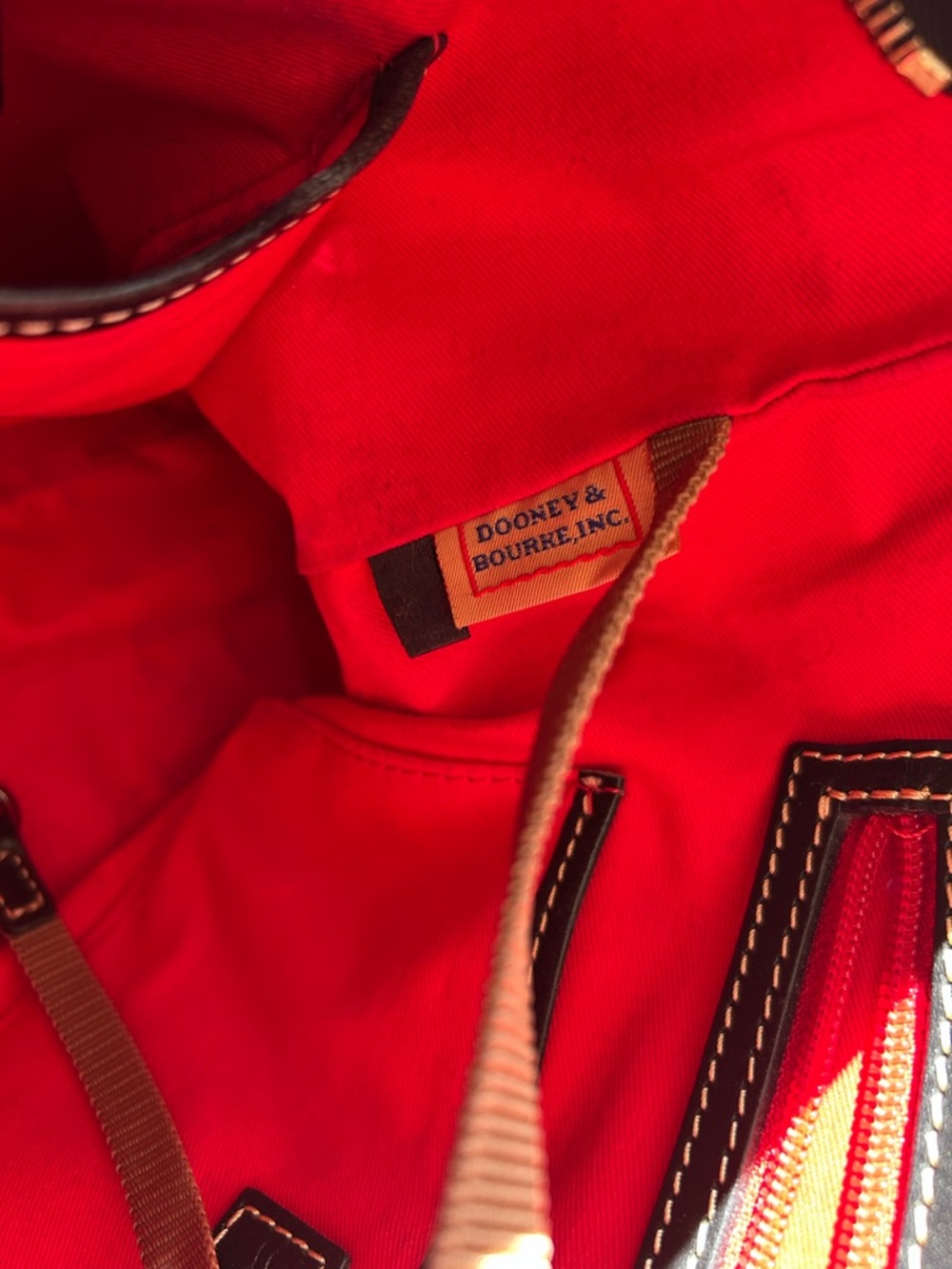 Dooney & Burke Pebble Grain Lexington Tote Bag - Picture 4 of 7